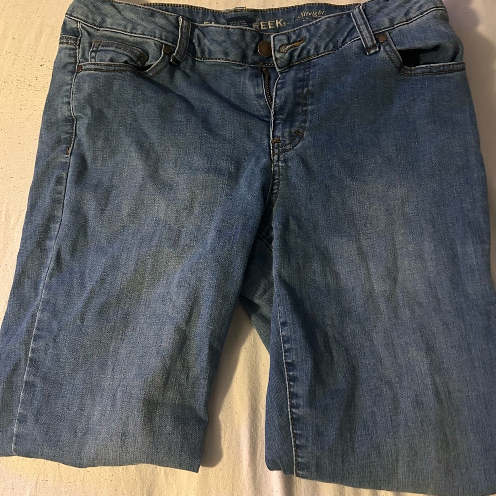 Falls Creek Blue Denim Shorts with Classic Style